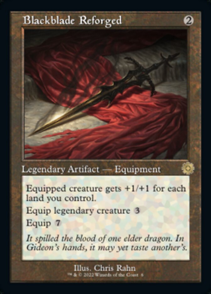 Blackblade Reforged (Retro) [The Brothers' War Retro Artifacts] | Gamers Paradise