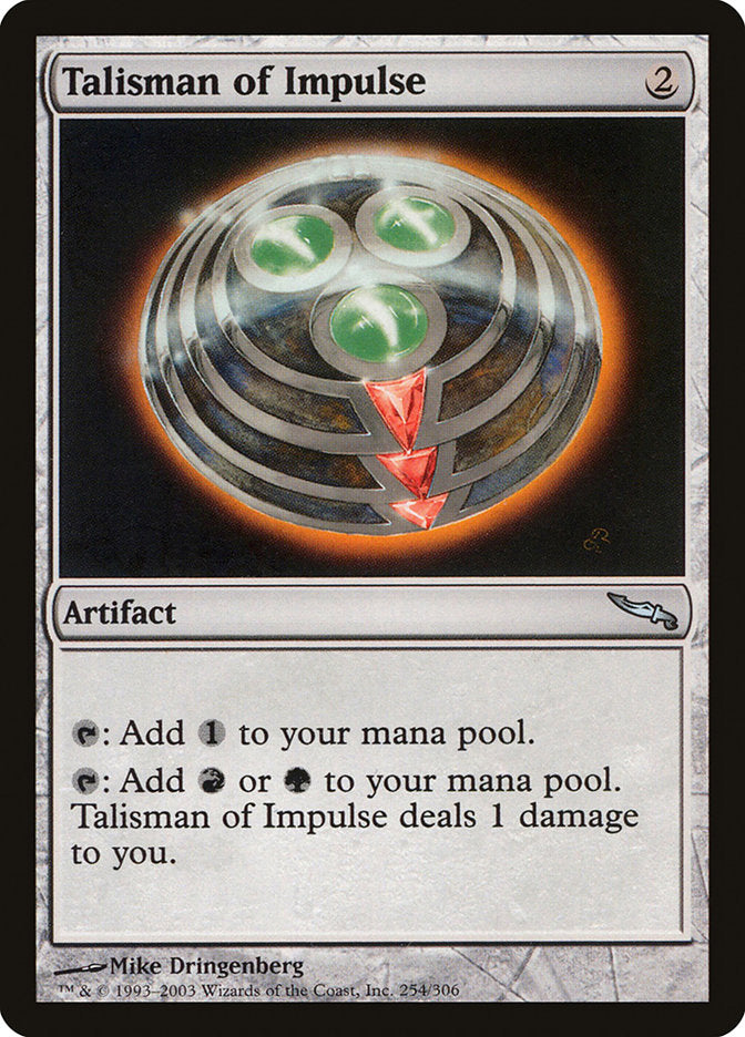 Talisman of Impulse [Mirrodin] | Gamers Paradise