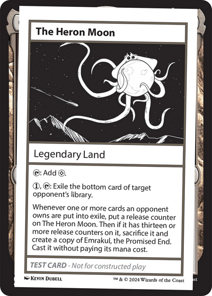 The Heron Moon [Mystery Booster 2 Playtest Cards]  Gamers Paradise