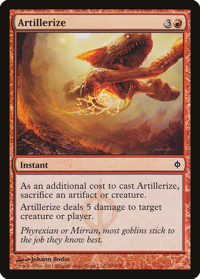 Artillerize [New Phyrexia] | Gamers Paradise