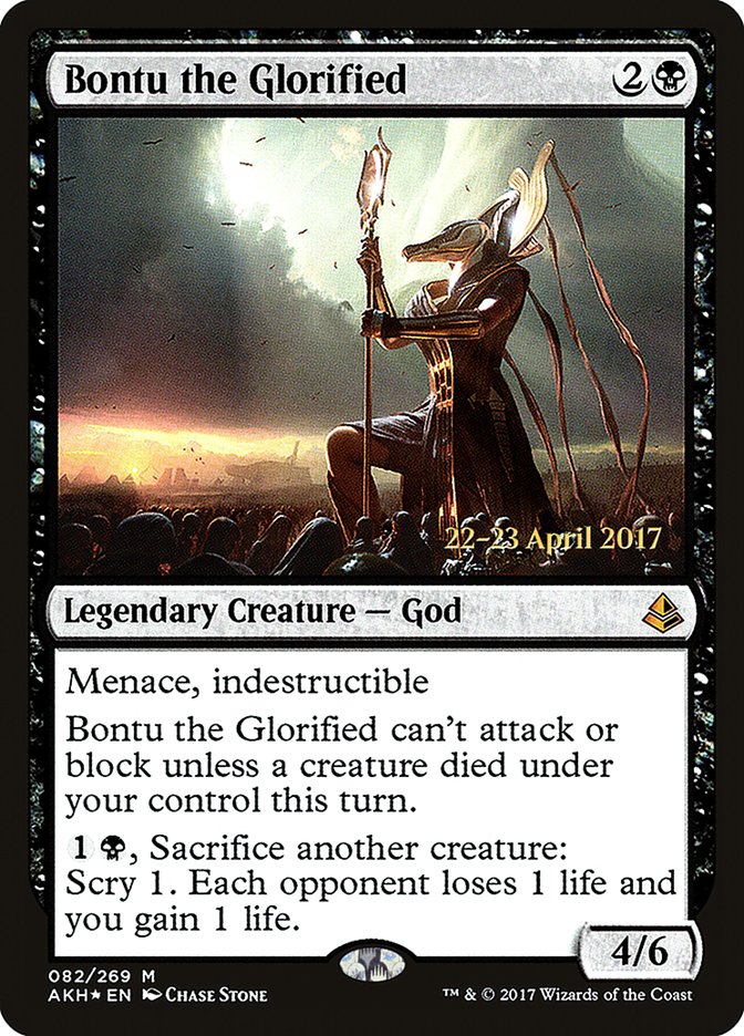 Bontu the Glorified [Amonkhet Prerelease Promos] | Gamers Paradise