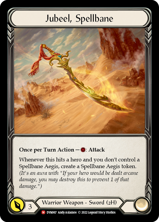 Jubeel, Spellbane [DYN067] (Dynasty)  Rainbow Foil | Gamers Paradise