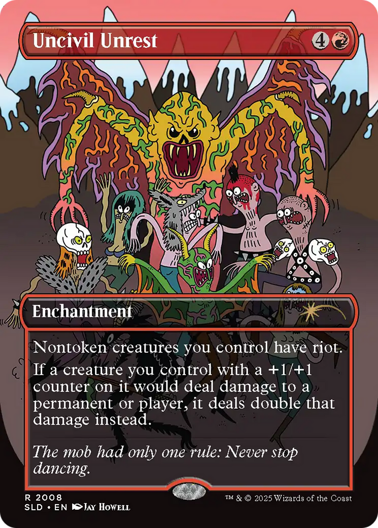 Uncivil Unrest (Rainbow Foil) [Secret Lair Drop Series] | Gamers Paradise