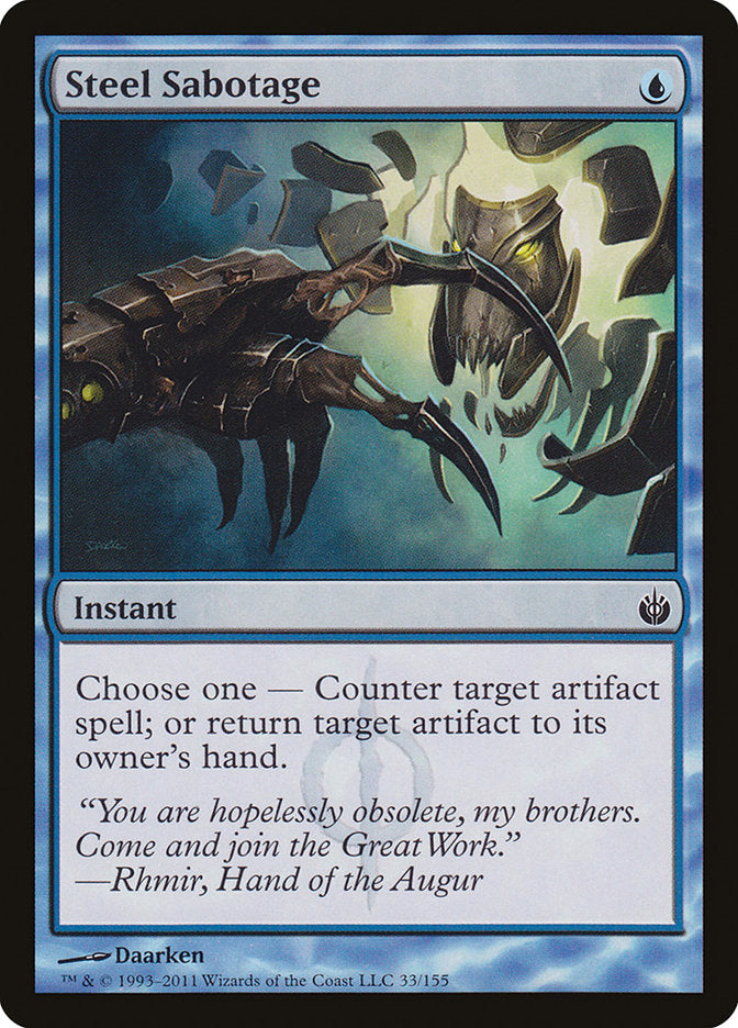 Steel Sabotage [Mirrodin Besieged] | Gamers Paradise