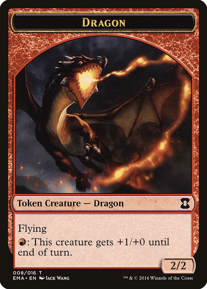 Dragon Token [Eternal Masters Tokens] | Gamers Paradise