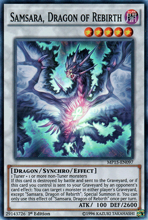 Samsara, Dragon of Rebirth [MP15-EN097] Super Rare | Gamers Paradise