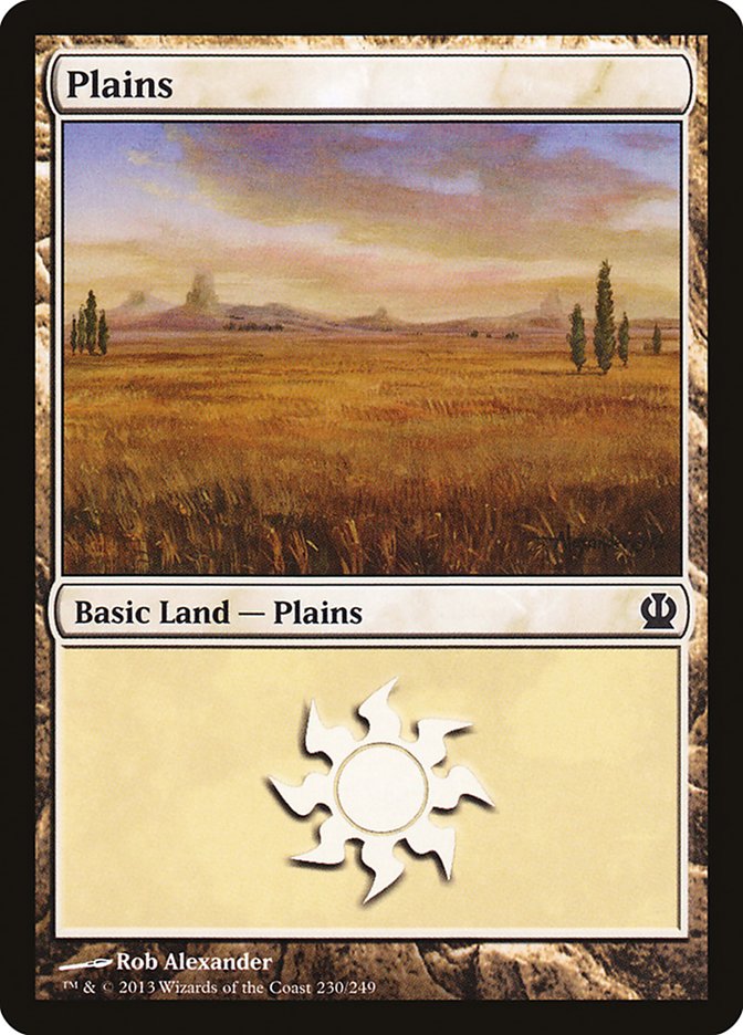 Plains (230) [Theros] | Gamers Paradise