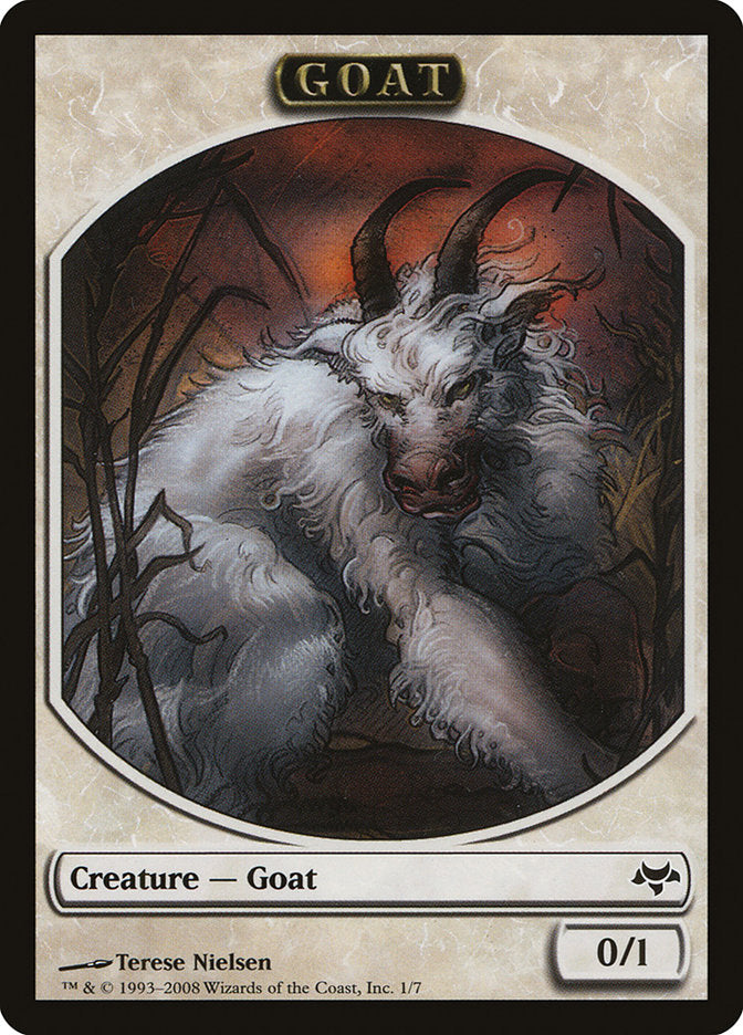 Goat Token [Eventide Tokens] | Gamers Paradise