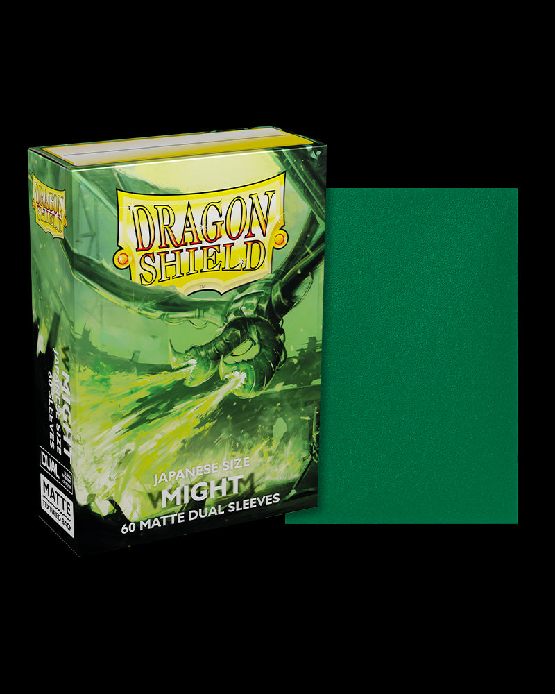 Dragon Shield: Japanese Size 60ct Sleeves - Might (Dual Matte) | Gamers Paradise