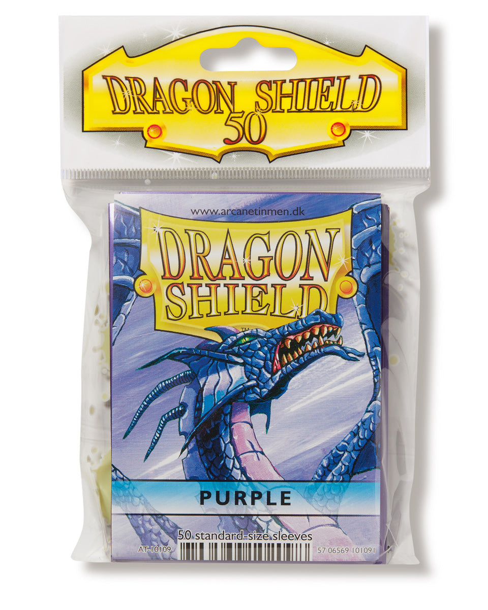 Dragon Shield: Standard 50ct Sleeves - Purple (Classic) | Gamers Paradise