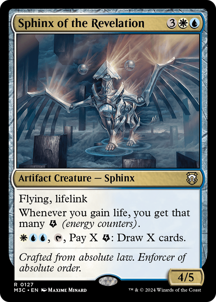 Sphinx of the Revelation (Ripple Foil) [Modern Horizons 3 Commander] | Gamers Paradise