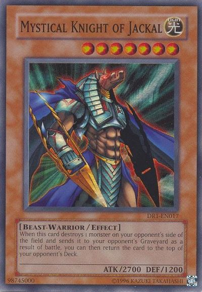 Mystical Knight of Jackal [DR1-EN017] Super Rare | Gamers Paradise