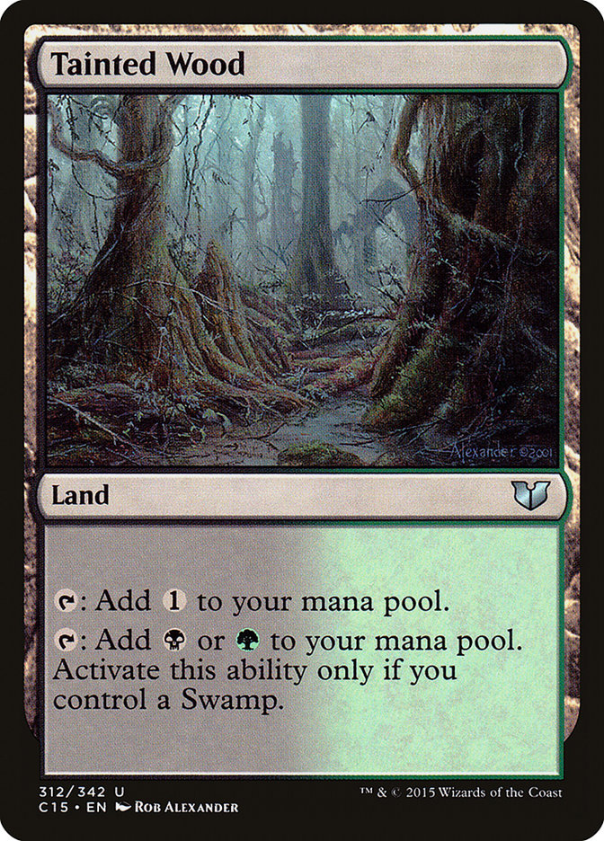 Tainted Wood [Commander 2015] | Gamers Paradise