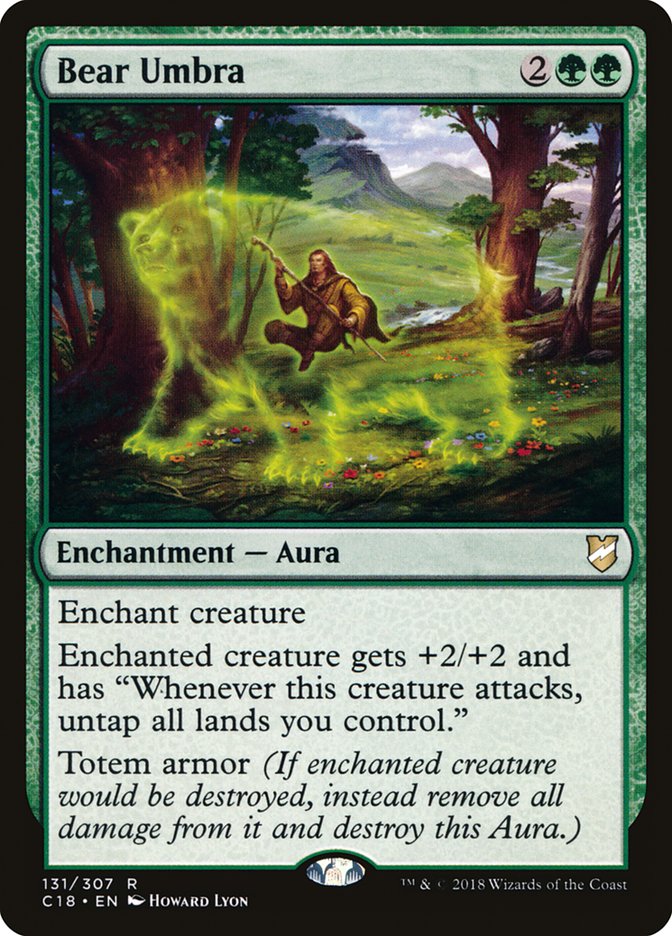 Bear Umbra [Commander 2018] | Gamers Paradise