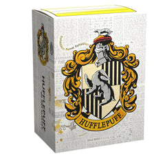 Dragon Shield: Standard 100ct Art Sleeves - Wizarding World (Hufflepuff) | Gamers Paradise