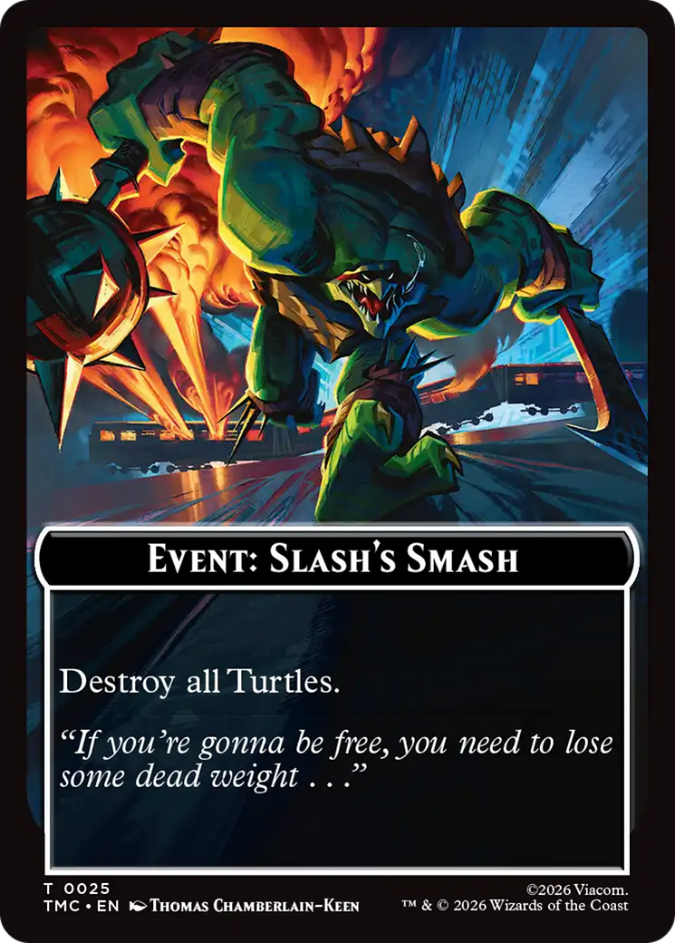 Event: Slash's Smash [Teenage Mutant Ninja Turtles Commander Tokens] | Gamers Paradise