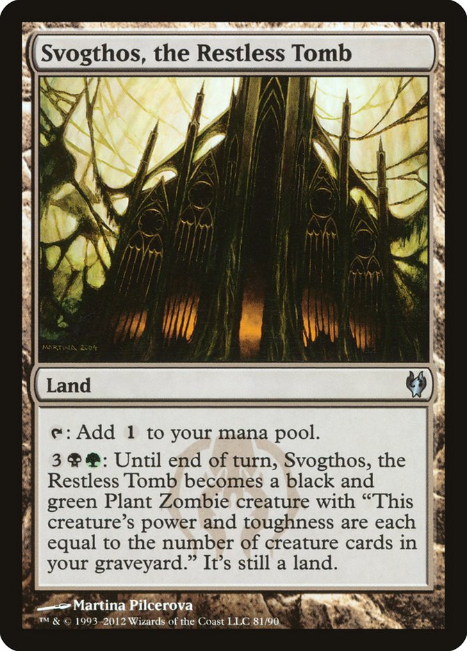Svogthos, the Restless Tomb [Duel Decks: Izzet vs. Golgari] | Gamers Paradise