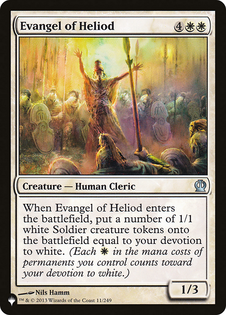 Evangel of Heliod [The List Reprints] | Gamers Paradise