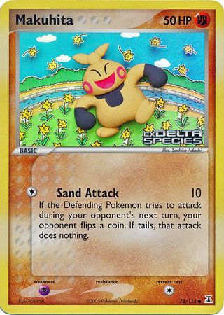 Makuhita (75/113) (Stamped) [EX: Delta Species] | Gamers Paradise