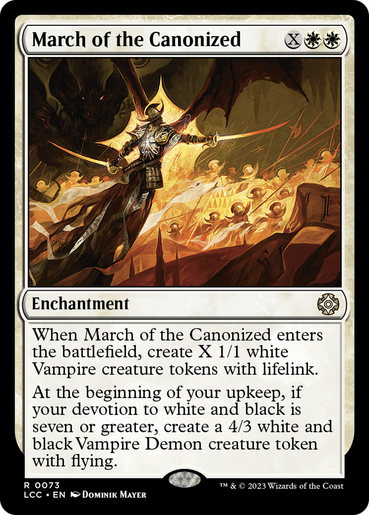 March of the Canonized [The Lost Caverns of Ixalan Commander] | Gamers Paradise
