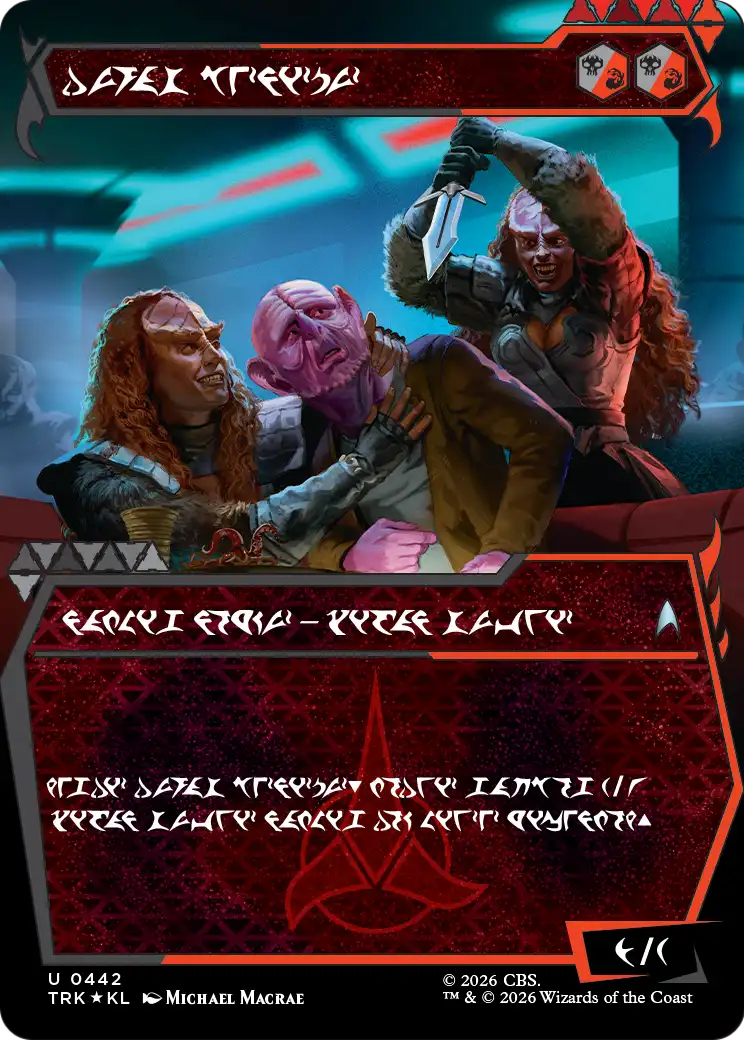 The Duras Sisters (Showcase) (Klingon) [Star Trek] | Gamers Paradise