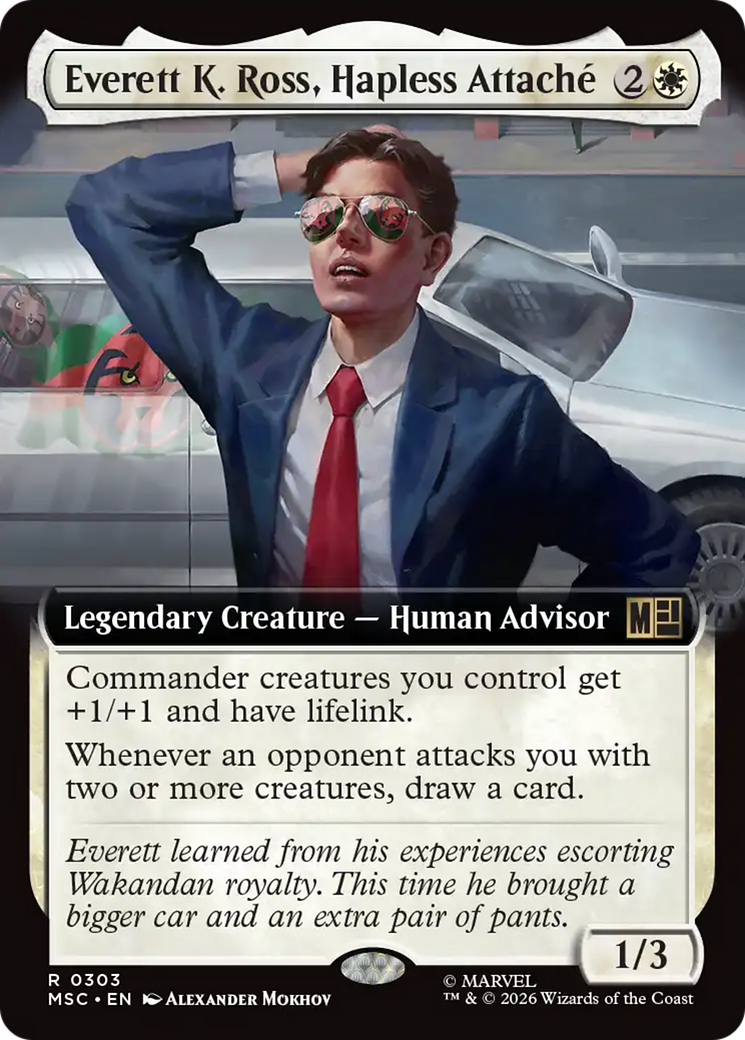 Everett K. Ross, Hapless Attache (Extended Art) [Marvel Super Heroes Commander] | Gamers Paradise
