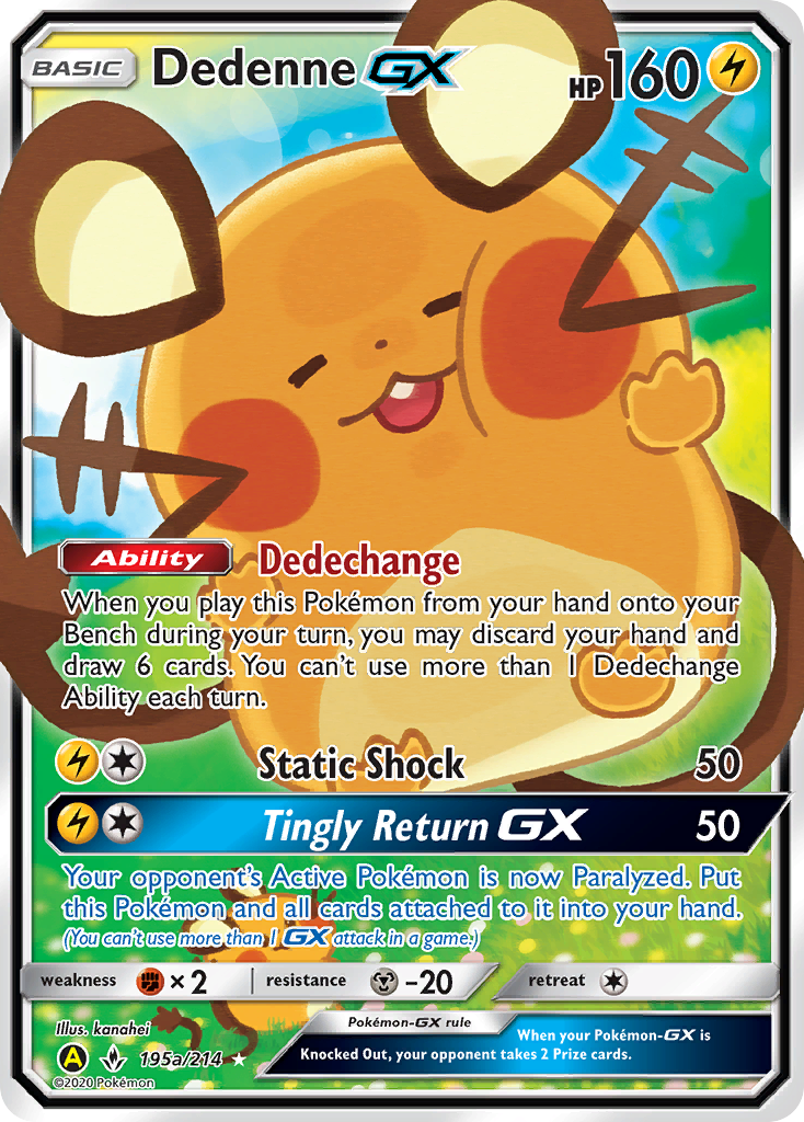 Dedenne GX (195a/214) [Alternate Art Promos] | Gamers Paradise