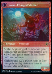 Reckless Stormseeker // Storm-Charged Slasher [Innistrad: Midnight Hunt Prerelease Promos] | Gamers Paradise