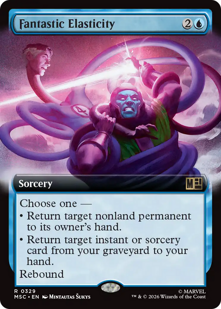 Fantastic Elasticity (Extended Art) [Marvel Super Heroes Commander] | Gamers Paradise
