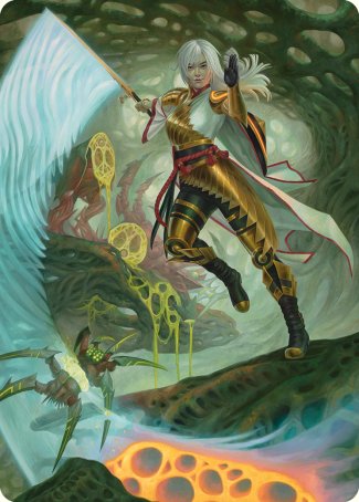 The Eternal Wanderer Art Card [Phyrexia: All Will Be One Art Series] | Gamers Paradise