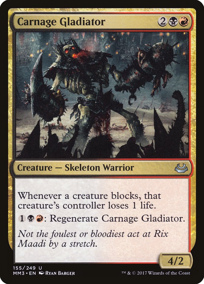 Carnage Gladiator [Modern Masters 2017] | Gamers Paradise