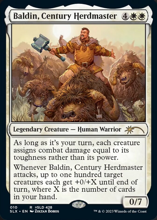 Baldin, Century Herdmaster [Secret Lair: Universes Within] | Gamers Paradise