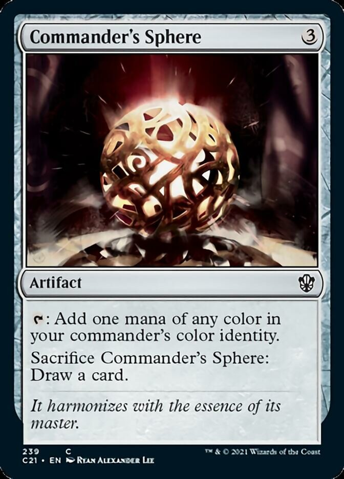 Commander's Sphere [Commander 2021] | Gamers Paradise