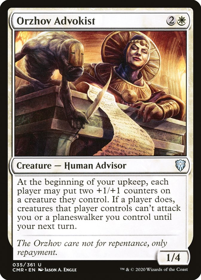 Orzhov Advokist [Commander Legends] | Gamers Paradise