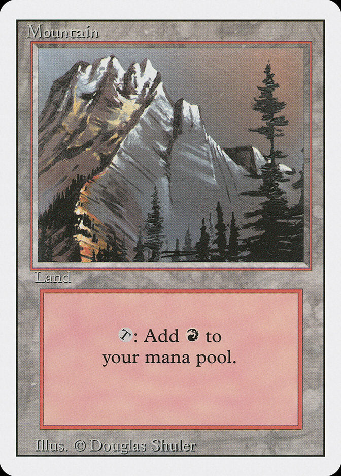 Mountain (Snow Top / Highest Point on Left) [Revised Edition] | Gamers Paradise