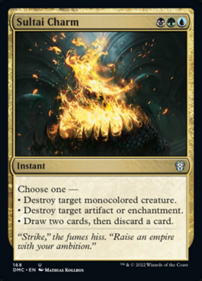 Sultai Charm [Dominaria United Commander] | Gamers Paradise