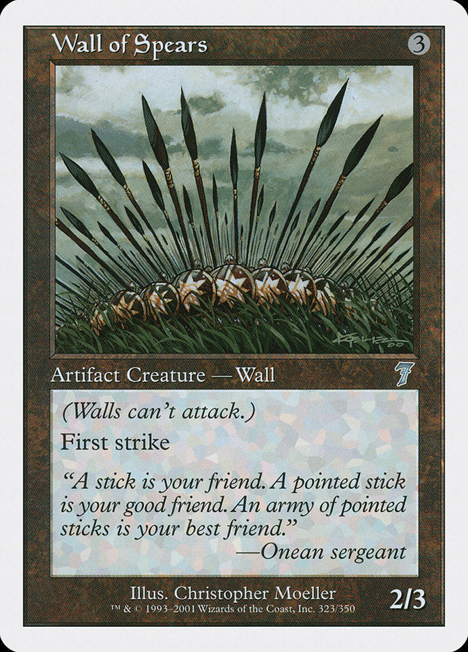 Wall of Spears [Seventh Edition] | Gamers Paradise