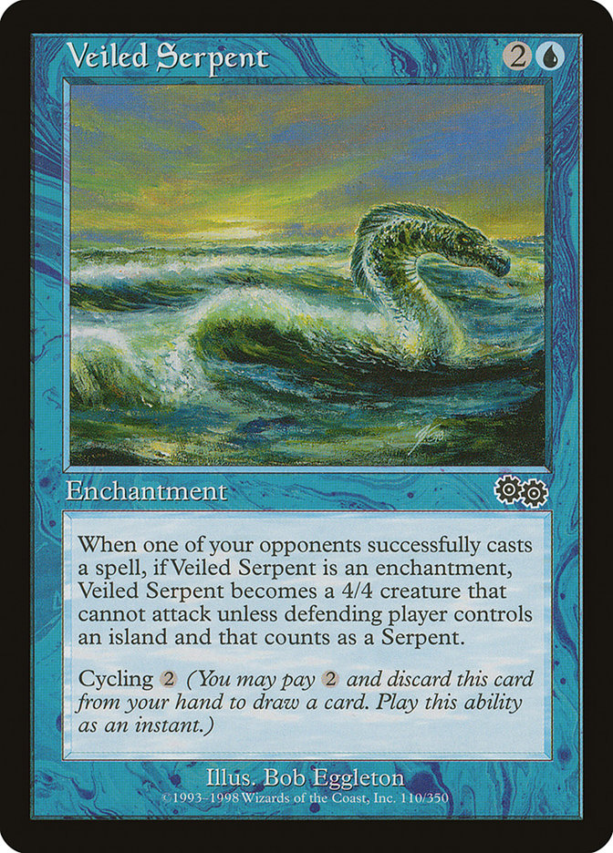 Veiled Serpent [Urza's Saga] | Gamers Paradise