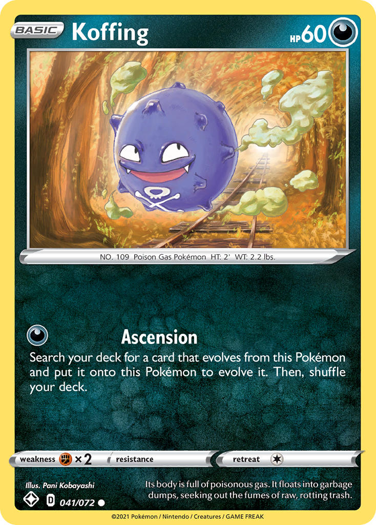 Koffing (041/072) [Sword & Shield: Shining Fates] | Gamers Paradise