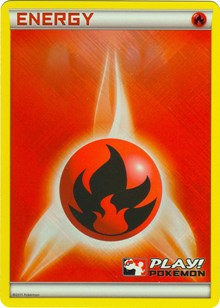 Fire Energy (2011 Play Pokemon Promo) [League & Championship Cards] | Gamers Paradise