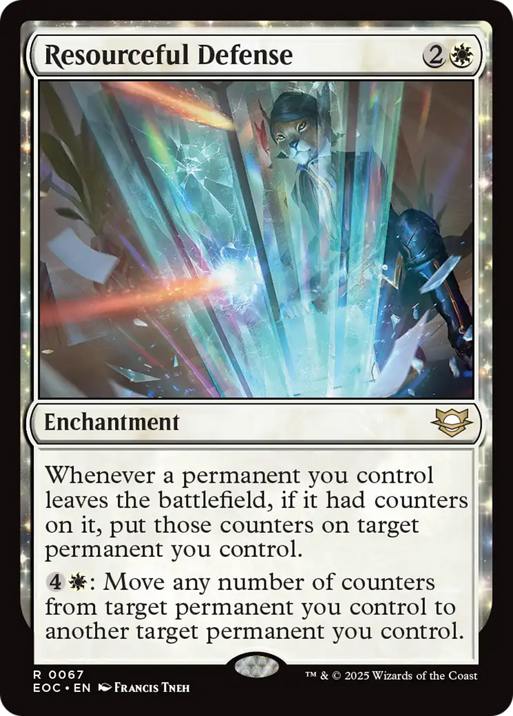 Resourceful Defense [Edge of Eternities Commander] | Gamers Paradise