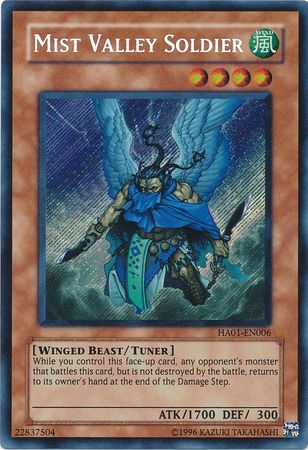 Mist Valley Soldier [HA01-EN006] Secret Rare | Gamers Paradise