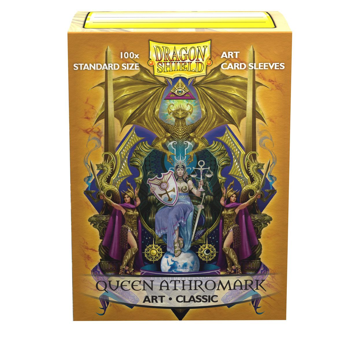 Dragon Shield: Standard 100ct Brushed Art Sleeves - Queen Athromark (Classic) | Gamers Paradise