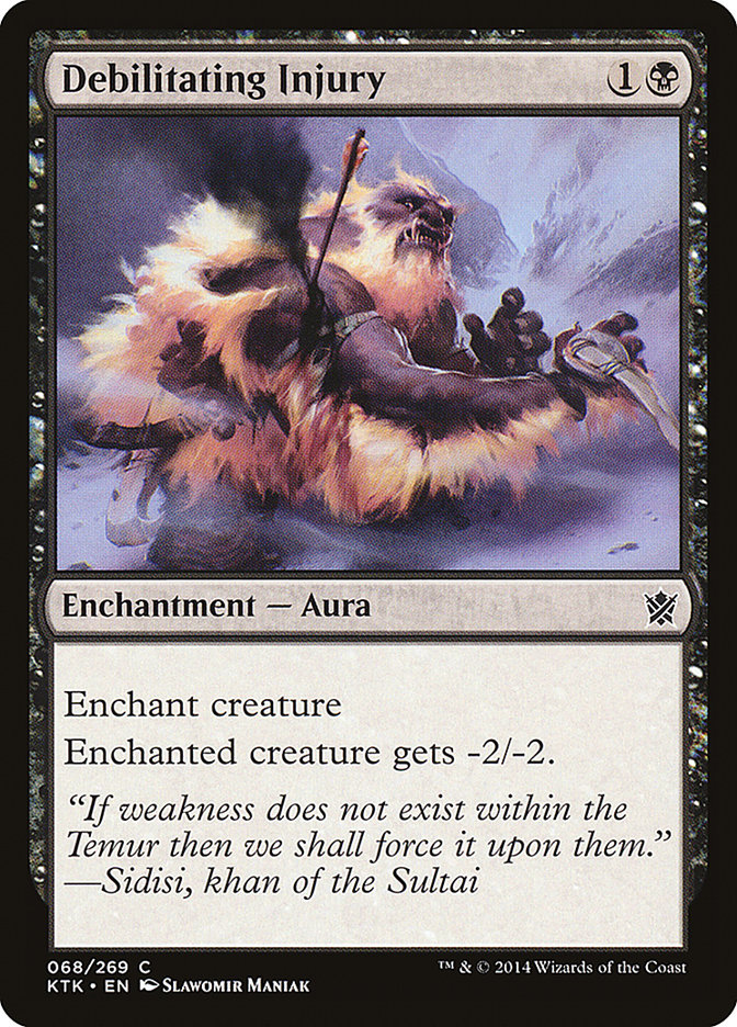 Debilitating Injury [Khans of Tarkir] | Gamers Paradise
