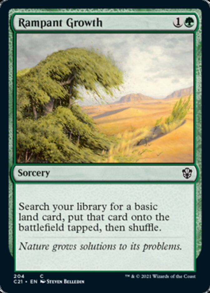 Rampant Growth [Commander 2021] | Gamers Paradise