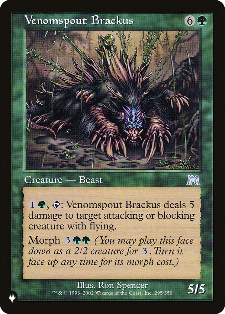 Venomspout Brackus [The List Reprints] | Gamers Paradise