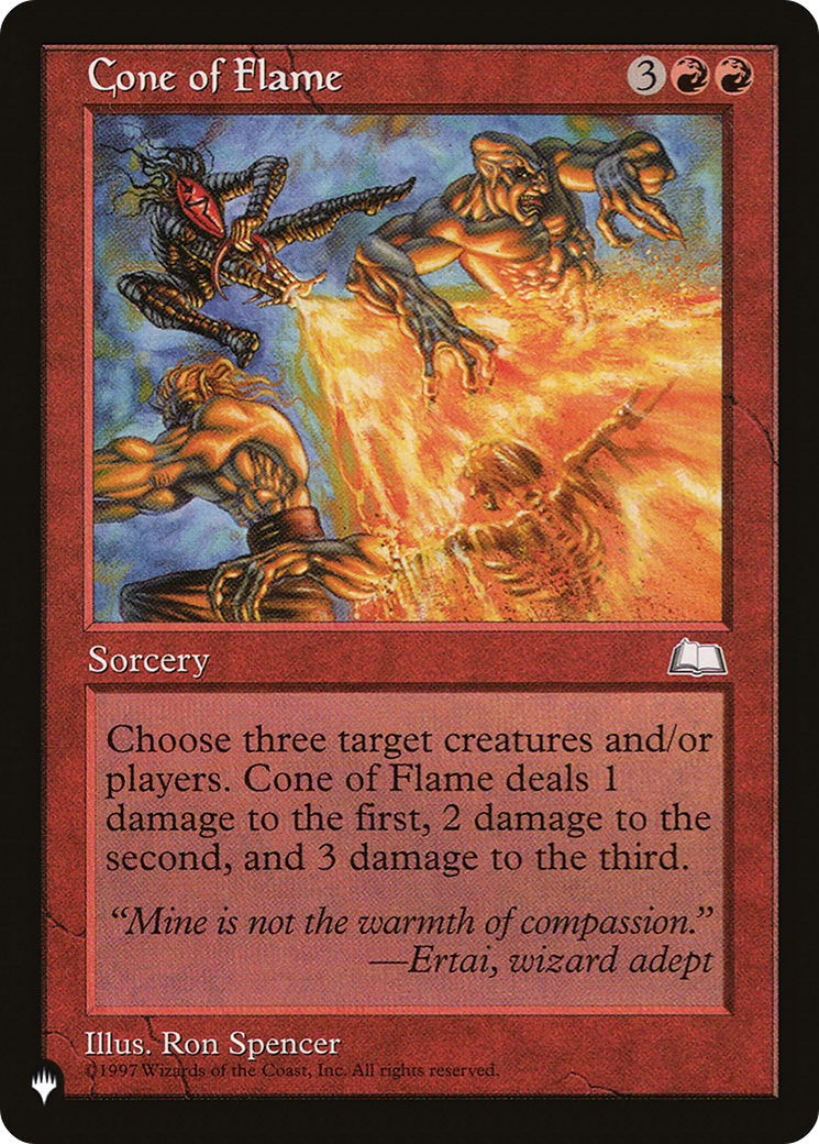 Cone of Flame [The List Reprints] | Gamers Paradise