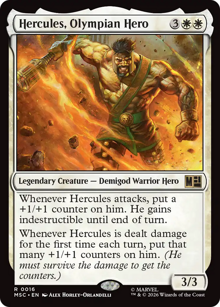 Hercules, Olympian Hero [Marvel Super Heroes Commander] | Gamers Paradise
