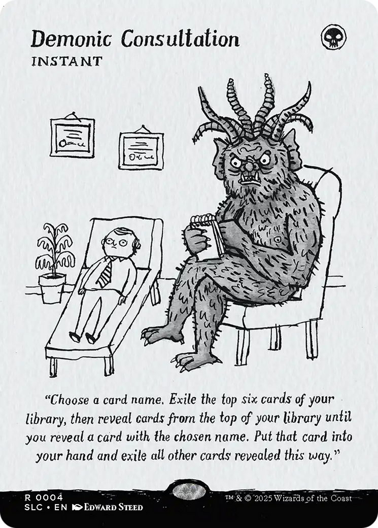 Demonic Consultation [Secret Lair Countdown Kit] | Gamers Paradise