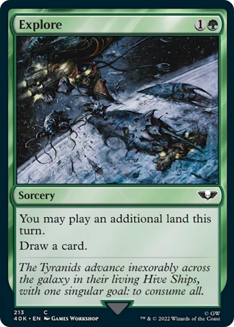 Explore (Surge Foil) [Warhammer 40,000] | Gamers Paradise